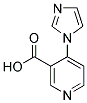 4-IMIDAZOL-1-YL-NICOTINIC ACID Struktur