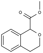 METHYL 3,4-DIHYDRO-1H-ISOCHROMENE-1-CARBOXYLATE Structure