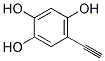 5-ETHYNYL-2,4-DIHYDROXY-PHENOL Struktur