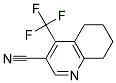 4-(TRIFLUOROMETHYL)-5,6,7,8-TETRAHYDROQUINOLINE-3-CARBONITRILE Struktur