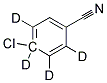 4‐クロロベンゾニトリル‐D4 化學(xué)構(gòu)造式