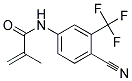 N-[4-CYANO-3-(TRIFLUOROMETHYL)PHENYL]METHACRYLAMIDE Struktur