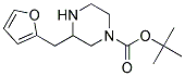 3-FURAN-2-YLMETHYL-PIPERAZINE-1-CARBOXYLIC ACID TERT-BUTYL ESTER Struktur