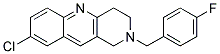 8-CHLORO-2-(4-FLUOROBENZYL)-1,2,3,4-TETRAHYDROBENZO[B]-1,6-NAPHTHYRIDINE Struktur