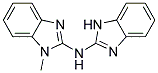 N-1H-BENZIMIDAZOL-2-YL-1-METHYL-1H-BENZIMIDAZOL-2-AMINE Struktur