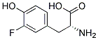 (R)-2-AMINO-3-(3-FLUORO-4-HYDROXY-PHENYL)-PROPIONIC ACID Struktur