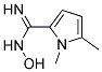 N-HYDROXY-1,5-DIMETHYL-1H-PYRROLE-2-CARBOXAMIDINE Struktur