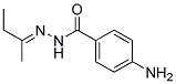 4-AMINO-BENZOIC ACID SEC-BUTYLIDENE-HYDRAZIDE Struktur