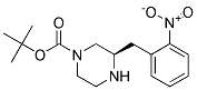 (R)-3-(2-NITRO-BENZYL)-PIPERAZINE-1-CARBOXYLIC ACID TERT-BUTYL ESTER Struktur