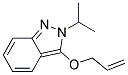 3-ALLYLOXY-2-ISOPROPYL-2H-INDAZOLE Struktur