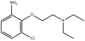 3-CHLORO-2-[2-(DIETHYLAMINO)ETHOXY]ANILINE Struktur