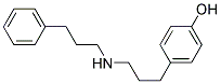 N-(3-PHENYLPROPYL)-3-(4-HYDROXYPHENYL)PROPYLAMINE Struktur