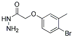 (4-BROMO-3-METHYL-PHENOXY)-ACETIC ACID HYDRAZIDE Struktur