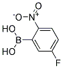 5-FLUORO-2-NITROBENZENEBORONIC ACID Struktur