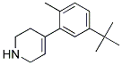 4-(5-TERT-BUTYL-2-METHYL-PHENYL)-1,2,3,6-TETRAHYDRO-PYRIDINE Struktur