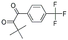 3,3-DIMETHYL-1-(4-TRIFLUOROMETHYL-PHENYL)-BUTANE-1,2-DIONE Struktur