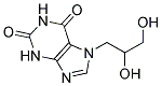 7-(2,3-DIHYDROXY-PROPYL)-3,7-DIHYDRO-PURINE-2,6-DIONE Struktur