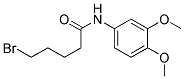 5-BROMO-PENTANOIC ACID (3,4-DIMETHOXY-PHENYL)-AMIDE Struktur