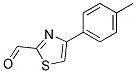 4-(4-METHYLPHENYL)-1,3-THIAZOLE-2-CARBALDEHYDE Struktur