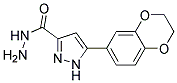 5-(2,3-DIHYDRO-1,4-BENZODIOXIN-6-YL)-1H-PYRAZOLE-3-CARBOHYDRAZIDE Struktur