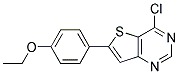 4-CHLORO-6-(4-ETHOXYPHENYL)THIENO[3,2-D]PYRIMIDINE Struktur