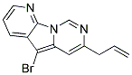 7-ALLYL-5-BROMO-PYRIDO[3',2':4,5]PYRROLO[1,2-C]PYRIMIDINE Struktur