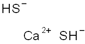 Calcium hydrosulfide Struktur