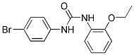 3-[3-(4-BROMO-PHENYL)-UREIDO]-4-ETHOXY-BENZENE Struktur