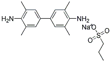 3,3',5,5'-TETRAMETHYLBENZIDINE PROPANESULFONIC ACID,SODIUM SALT Struktur