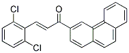 3-(2,6-DICHLOROPHENYL)-1-(3-PHENANTHRYL)PROP-2-EN-1-ONE, TECH Struktur