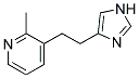 3-[2-(1H-IMIDAZOL-4-YL)-ETHYL]-2-METHYL-PYRIDINE Struktur