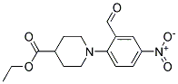 ETHYL 1-(2-FORMYL-4-NITROPHENYL)-4-PIPERIDINECARBOXYLATE Struktur