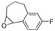 6-FLUORO-2,3,4,8B-TETRAHYDRO-1AH-1-OXA-BENZO[A]CYCLOPROPA[C]CYCLOHEPTENE Struktur