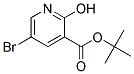 TERT-BUTYL 5-BROMO-2-HYDROXYPYRIDINE-3-CARBOXYLATE Struktur