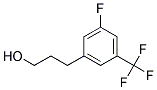 3-(3-FLUORO-5-TRIFLUOROMETHYL-PHENYL)-PROPAN-1-OL Struktur