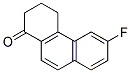 6-FLUORO-3,4-DIHYDRO-2H-PHENANTHREN-1-ONE Struktur