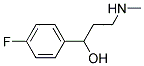 4-FLUORO-A-[2-(METHYLAMINO)ETHYL]BENZYL ALCOHOL Struktur