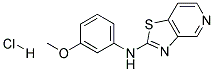 N-(3-METHOXYPHENYL)[1,3]THIAZOLO[4,5-C]PYRIDIN-2-AMINE HYDROCHLORIDE Struktur