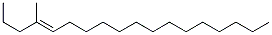 4-METHYL OCTADEC-4-ENE Struktur