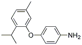 4-(2-ISOPROPYL-5-METHYLPHENOXY)ANILINE Struktur