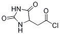 HYDANTOIN-5-ACETYL CHLORIDE Struktur