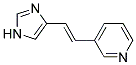 3-[2-(1H-IMIDAZOL-4-YL)-VINYL]-PYRIDINE Struktur