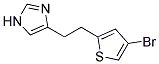 4-[2-(4-BROMO-THIOPHEN-2-YL)-ETHYL]-1H-IMIDAZOLE Struktur