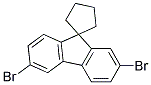 SPIRO[CYCLOPENTANE-1,9'-(2,6-DIBROMO-9H-FLUORENE)] Struktur