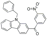 (9-BENZYL-9H-CARBAZOL-2-YL)(3-NITROPHENYL)METHANONE Struktur