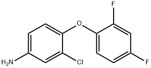 3-CHLORO-4-(2,4-DIFLUOROPHENOXY)ANILINE price.