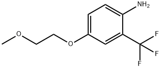 4-(2-METHOXYETHOXY)-2-(TRIFLUOROMETHYL)ANILINE Struktur