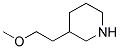 3-(2-METHOXYETHYL)PIPERIDINE Struktur