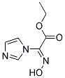 ETHYL 2-(HYDROXYIMINO)-2-(1H-IMIDAZOL-1-YL)ACETATE Struktur