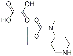 TERT-BUTYL PIPERIDIN-4-YLMETHYLCARBAMATE OXALATE Struktur